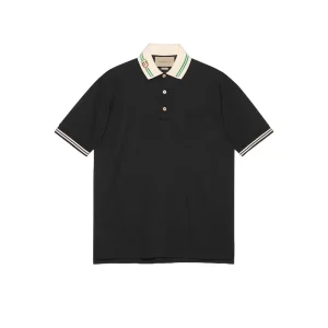 Gucci Cotton Piquet Polo with Interlocking G – GT09