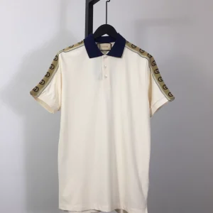 Gucci Polo with Interlocking G Stripe – GT13