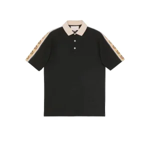 Gucci Polo with Interlocking G Stripe – GT14