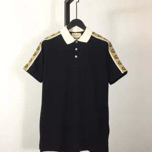 Gucci Polo with Interlocking G Stripe – GT14